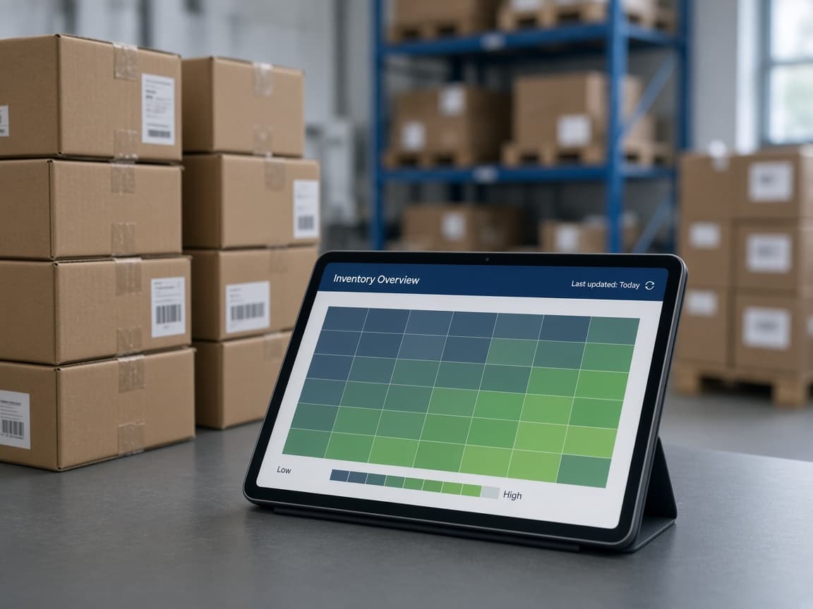 Retail warehouse aisle used for supplier operations